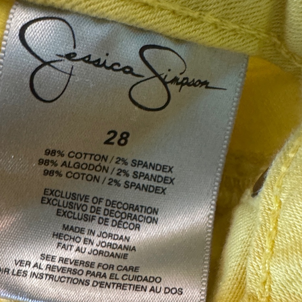 Jessica Simpson Women's Red Jeans - Picture 3 of 5